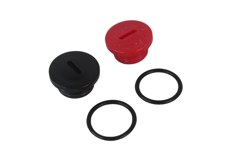 Simson Verschlusschrauben Rot + Schwarz S50 S51 S70 SR50 Schwalb Kupplungsdeckel